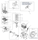 Page B Diagram and Parts List for EX820000 2004 Campbell Hausfeld Compressor